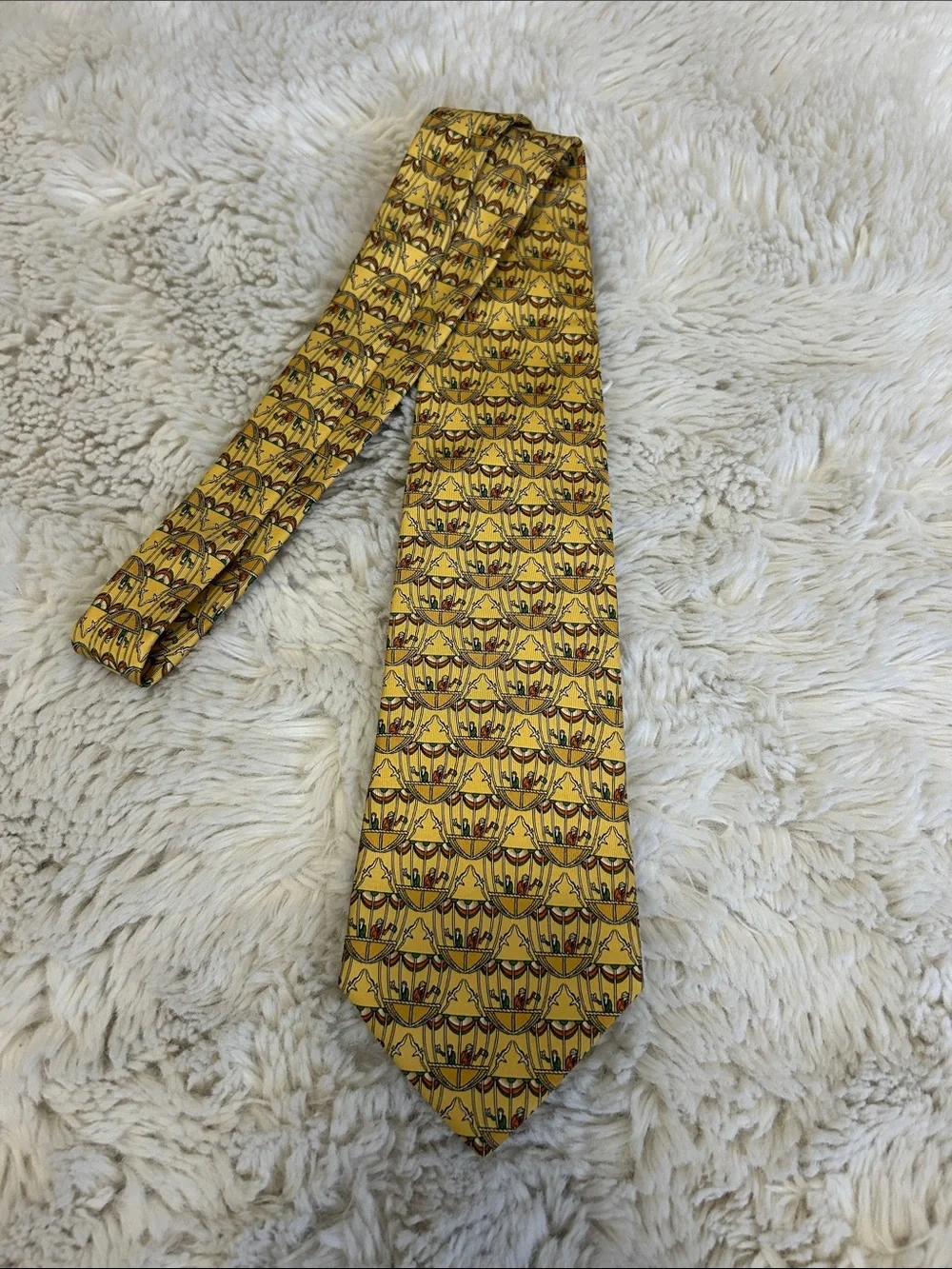 Salvatore Ferragamo Silk Hot Air Balloon Tie